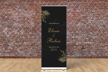 Wedding Banner Stand